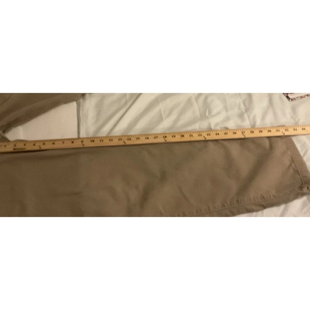 Carhartt Men's Dark Tan Khaki Carpenter Pants, Size 38 X 32 Relaxed Fit - Picture 8 of 11